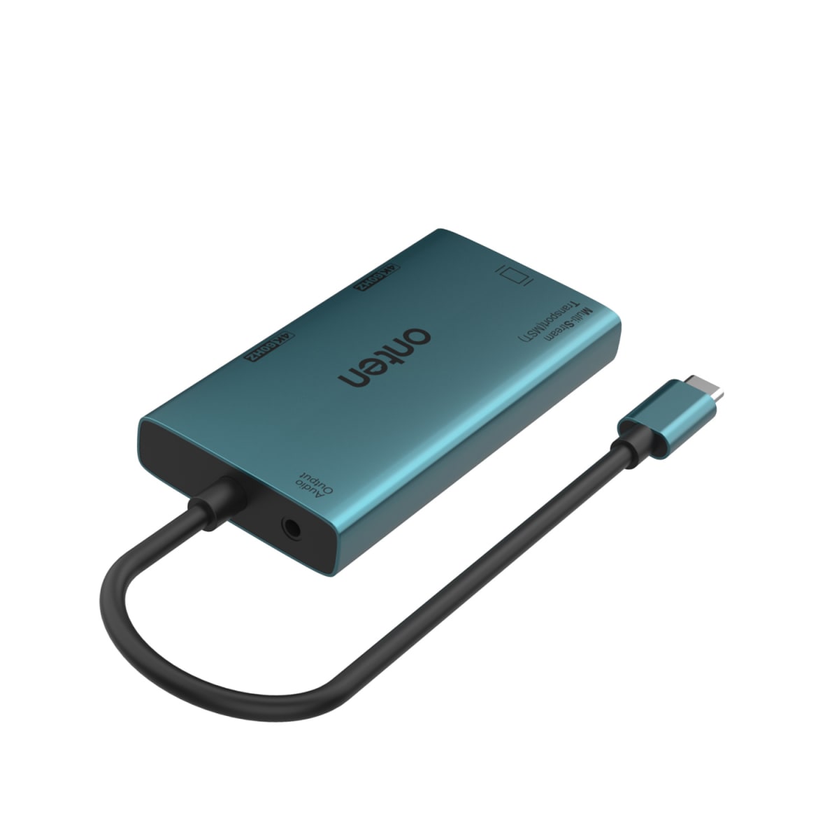Adaptador de Video USB-C a VGA/HDMIx2/Jack 3,5mm Onten2