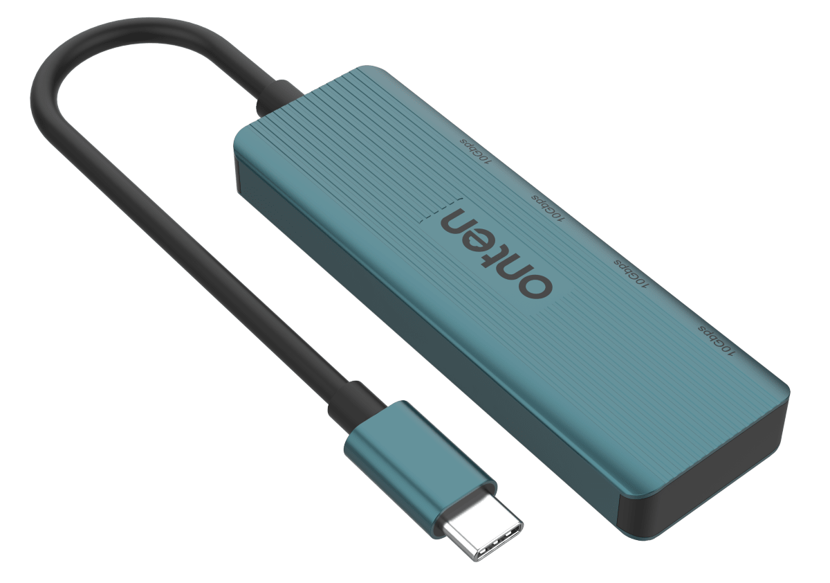 Hub 4 en 1 USB-C de 4 Puertos USB 3.2 Gen 2 10G Onten1