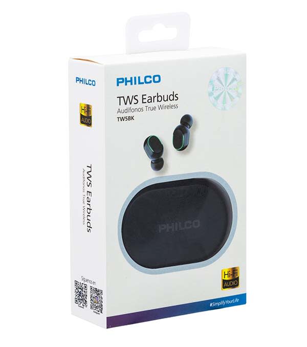 Audífonos Inalámbricos True Wireless con Display Digital TWS Philco6