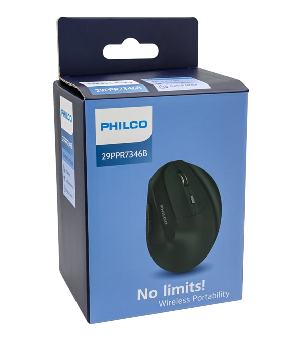 Mouse Inalámbrico Vertical SPK7346 Philco4