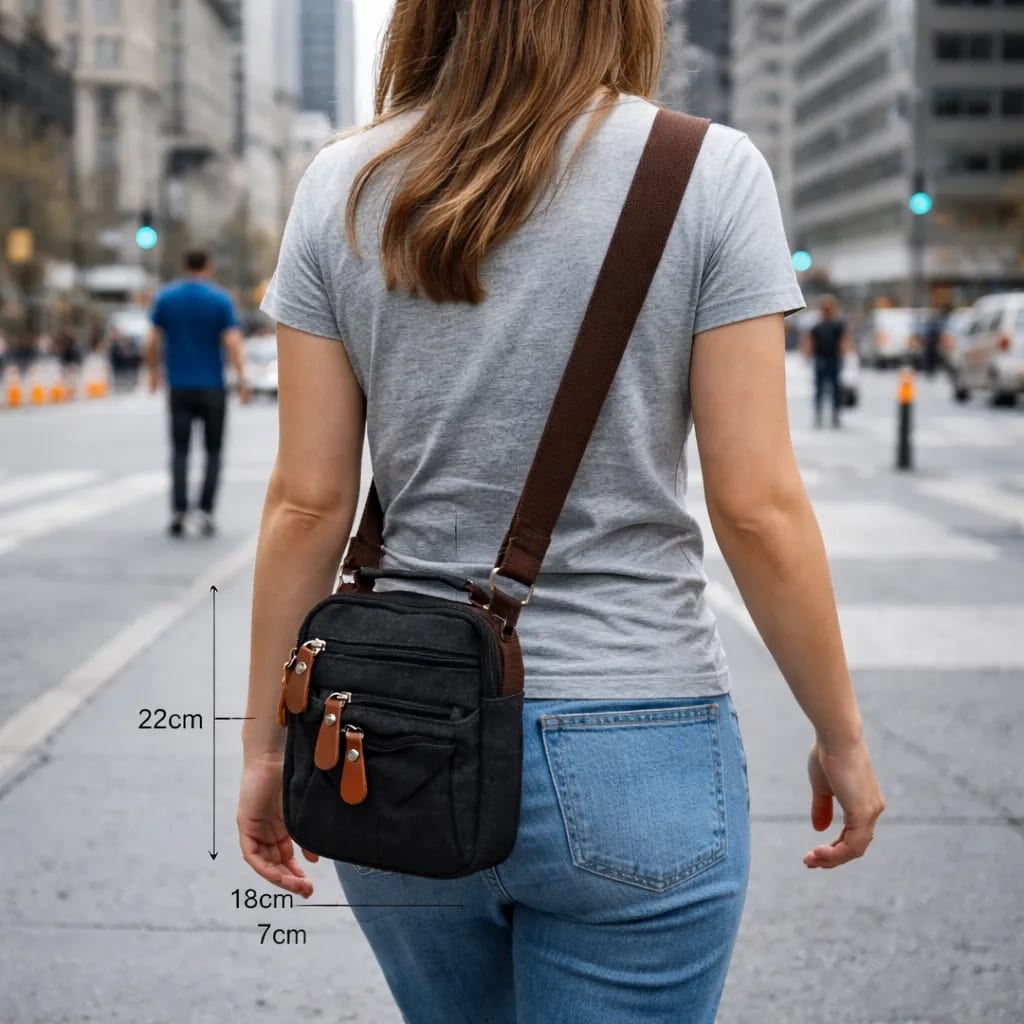 Bolso Bandolera de Lona | Cerro Torre4