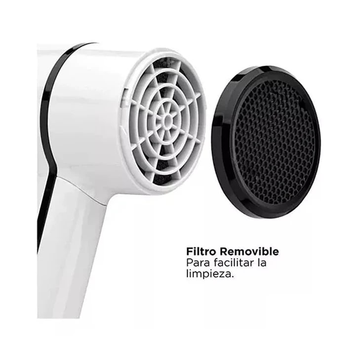 Secador de Pelo Compacto 5296-LA2 Crystal Revlon5