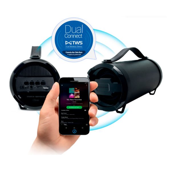 Parlante Portátil Max-Bass Mlab5