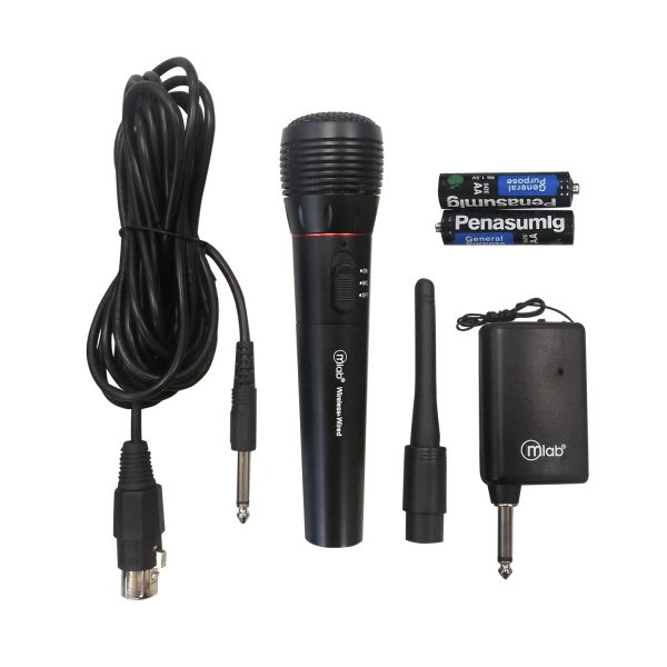 Micrófono Dual Inalámbrico/Alámbrico SM73 Mlab6