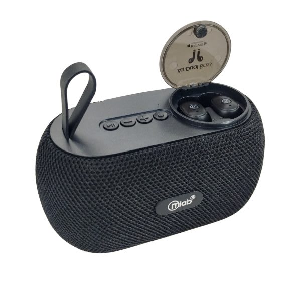 Parlante + Audífonos TWS Air Dual Bass Mlab2
