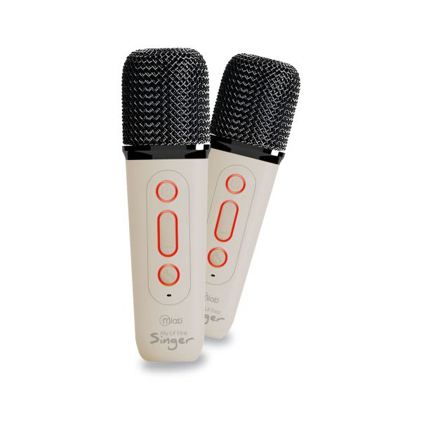 Parlante Karaoke My Lil First Singer 2 + 2 Micrófonos Inalámbricos Mlab3