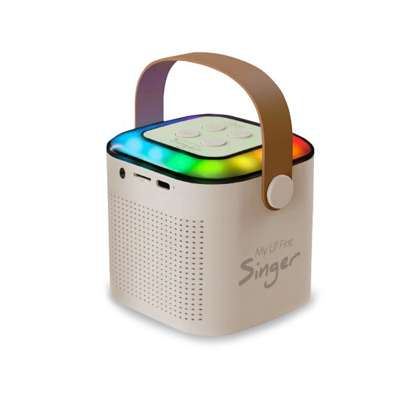 Parlante Karaoke My Lil First Singer 2 + 2 Micrófonos Inalámbricos Mlab2