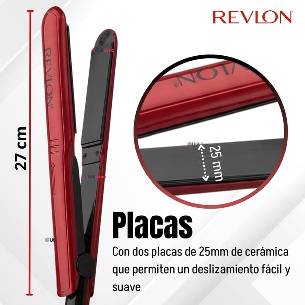 Set Estilizador Control de Frizz Secador y Planchita 2000W Revlon5