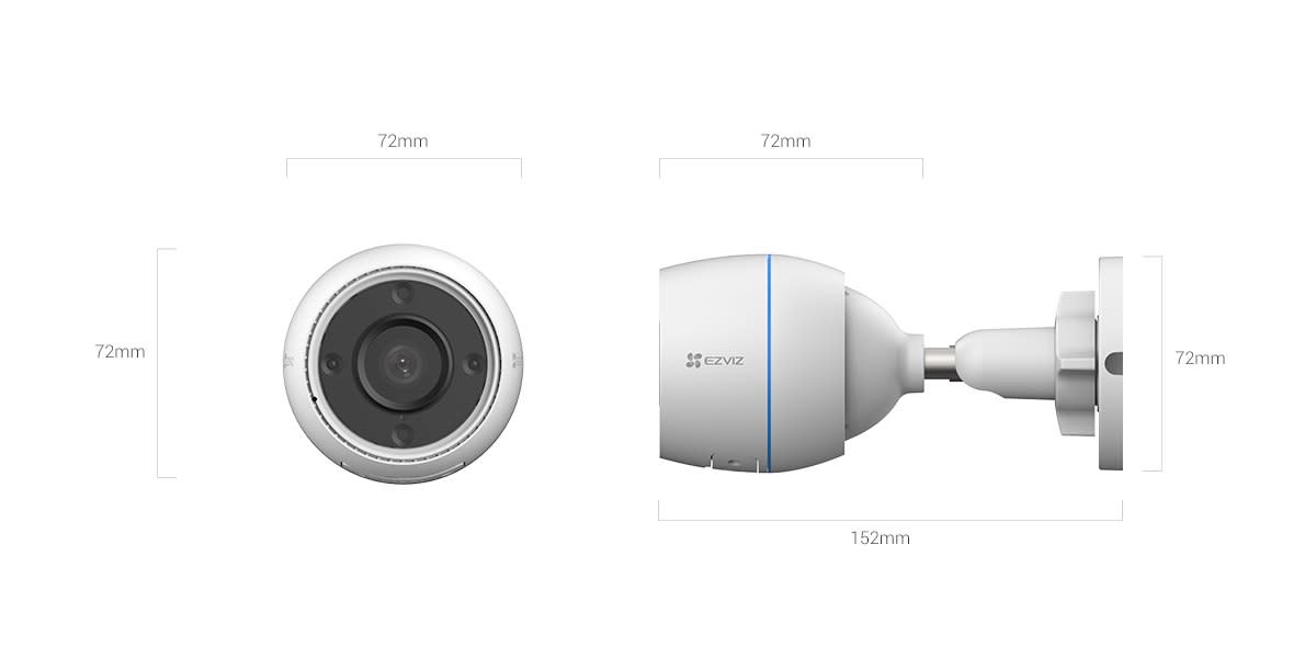 Cámara de Seguridad Exterior H3c WiFi Ezviz2