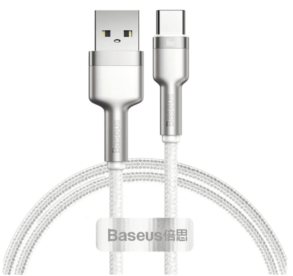 Cable USB-C a USB-A Carga Rápida 66w 2 Metros Baseus1