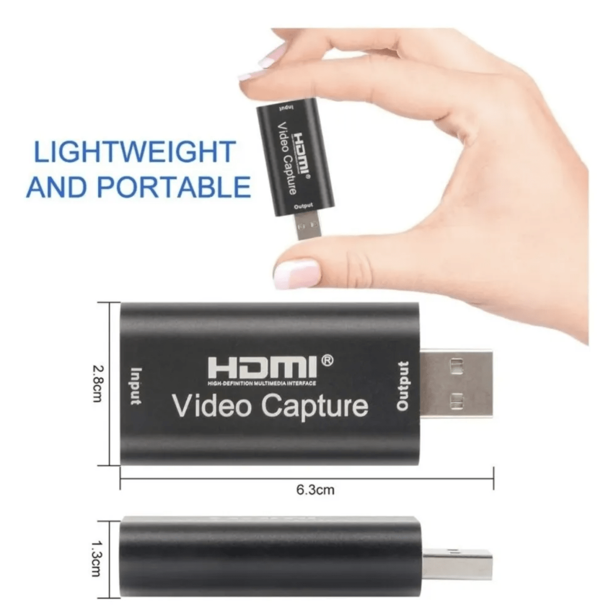 Capturadora de Video 1080p Full HD - HDMI a USB Brotech Choizes1