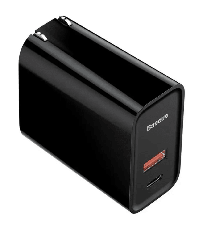 Cargador USB + USB-C 3.0 30w Carga Rápida Baseus1