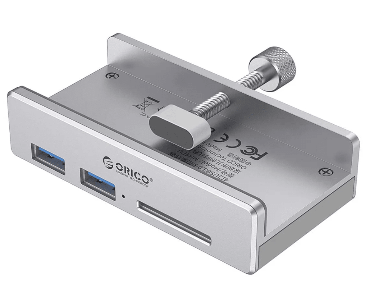 Hub Clip 3 en 1 - 2 x USB 3.0 / SD Orico 2