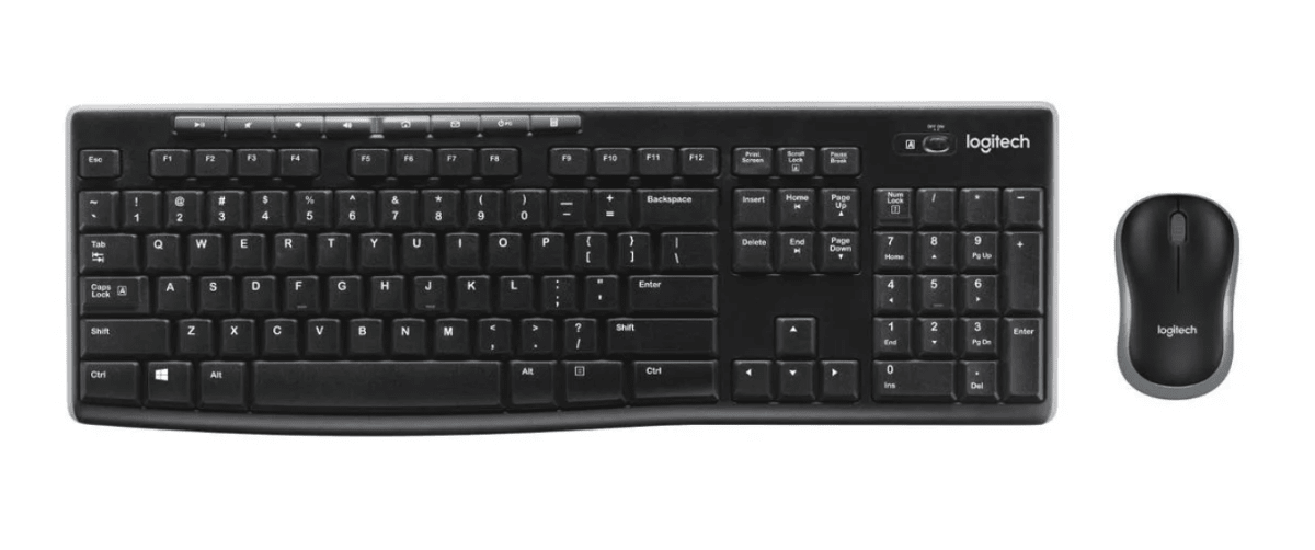 Kit de Teclado y Mouse Inalámbrico MK270 Español Logitech 1