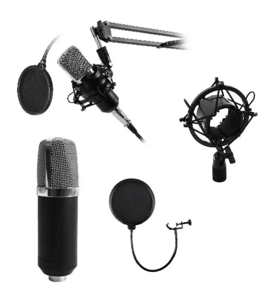 Kit Micrófono Condensador para Streaming Philco5