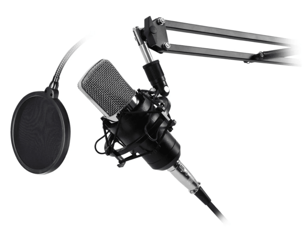 Kit Micrófono Condensador para Streaming Philco3