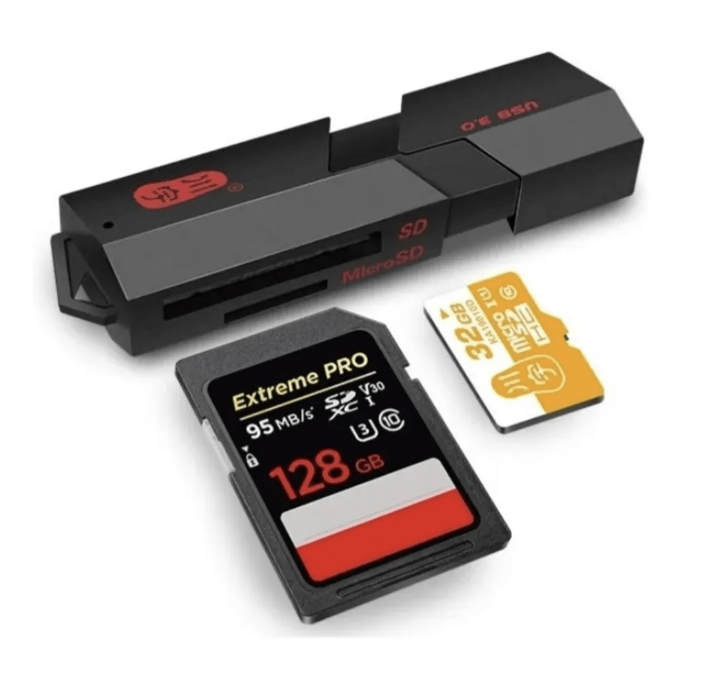 Lector de Tarjetas 2 en 1 USB 3.0 - 3.1 - SD / TF / Micro SD4