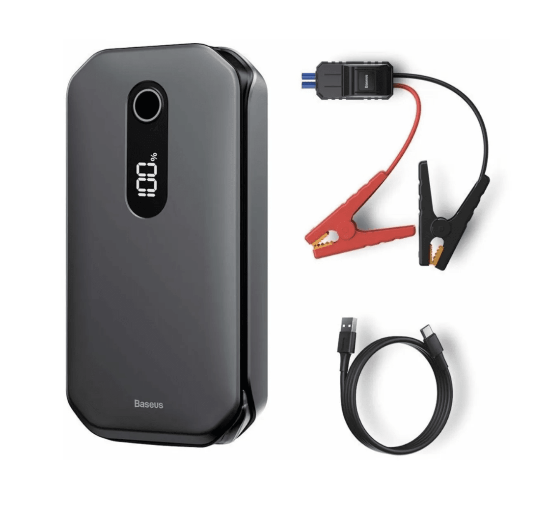 Partidor de Auto y Batería Externa 12000mAh 1000A Baseus2