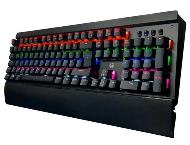 Teclado Gamer GK500 Qwerty Español Latinoamérica HP1