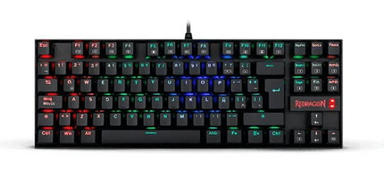 Teclado Gamer Kumara K552 Outemu Red Español con Luz RGB Redragon5