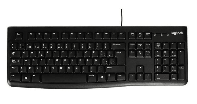 Teclado K120 QWERTY Español Logitech4