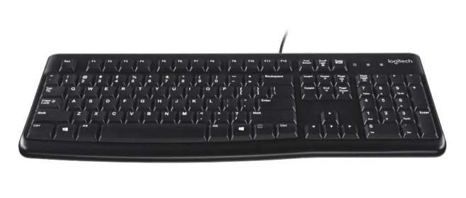 Teclado K120 QWERTY Español Logitech3