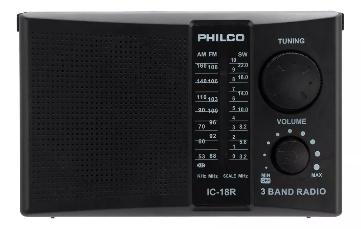 Radio Recargable AM/FM IC-18R Philco1