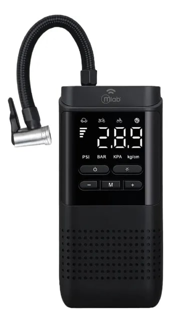 Compresor de Aire 50 PSI 4.000mAh + Linterna Mlab2