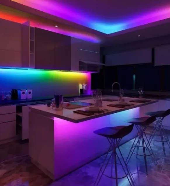 Cinta LED Digital RGBIC Inteligente Wi-Fi + Bluetooth Arkifi2