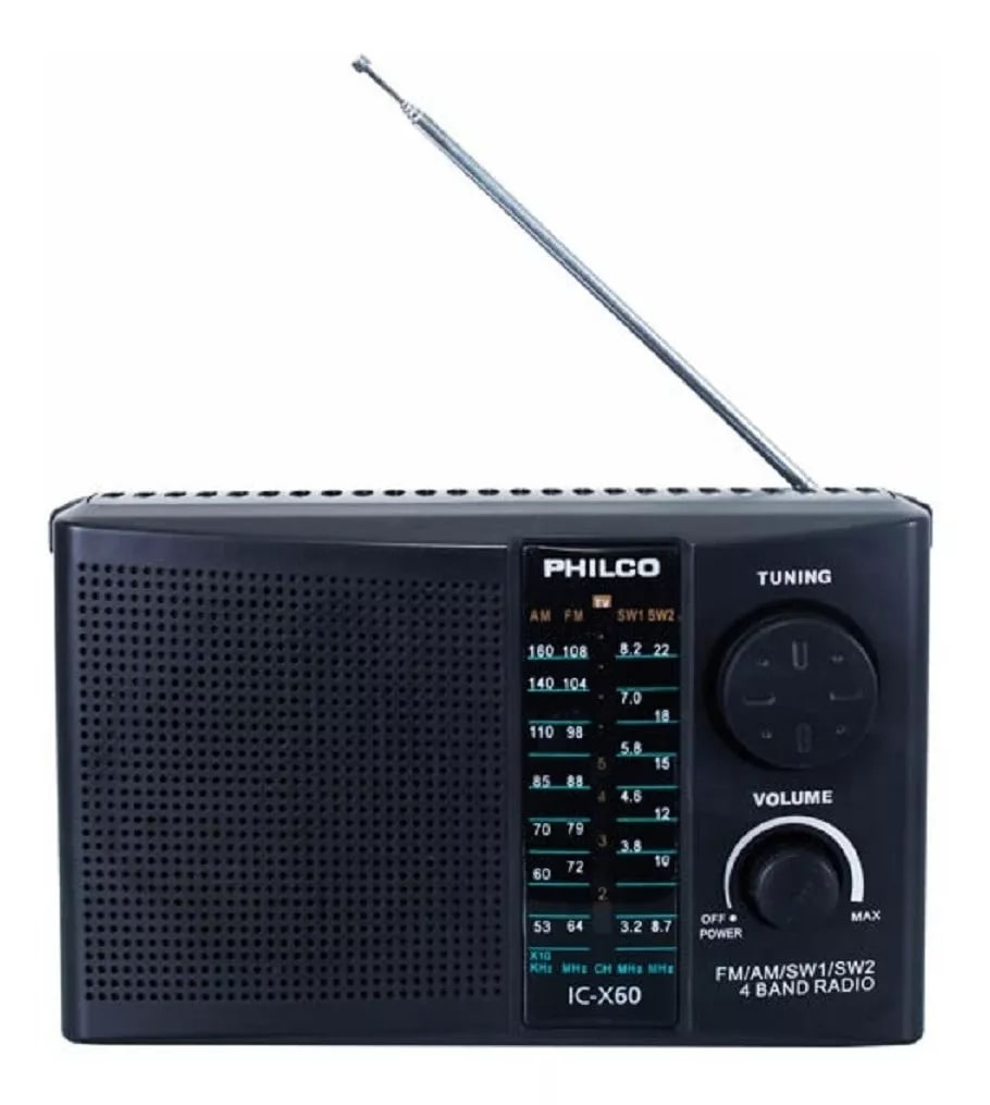 Radio Portátil AM/FM IC-X60 Philco1