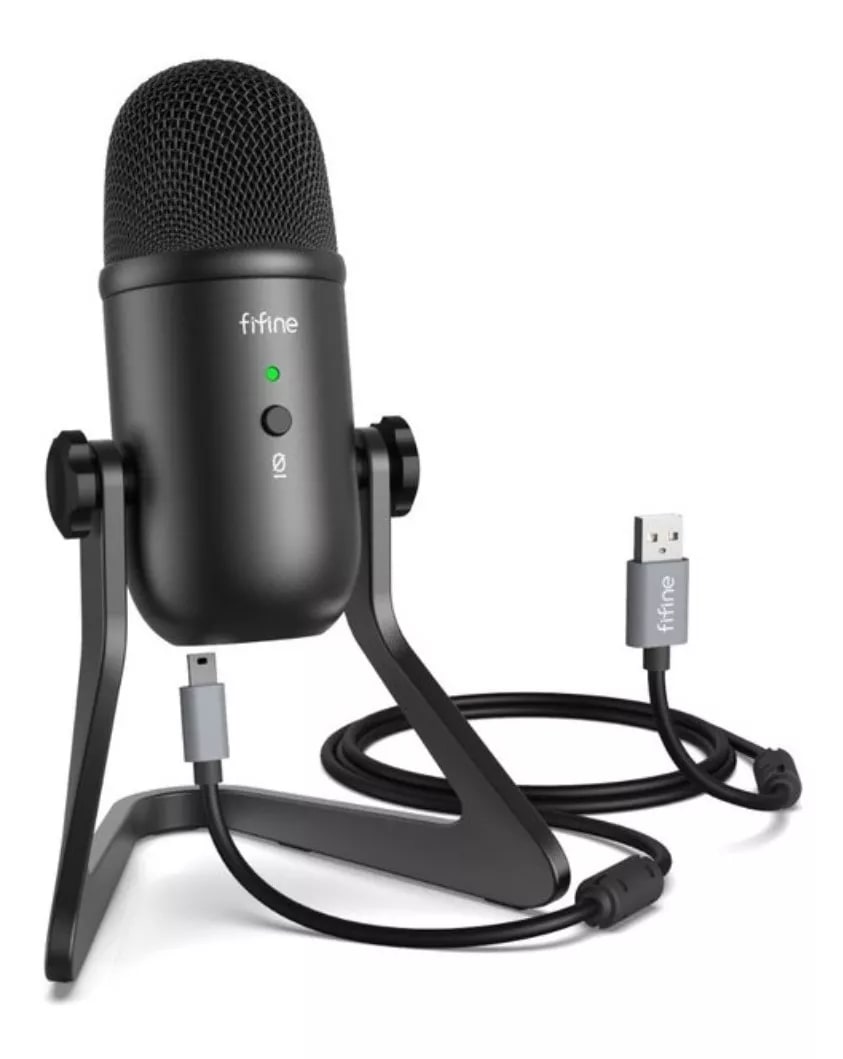 Micrófono Condensador USB K678 Fifine2