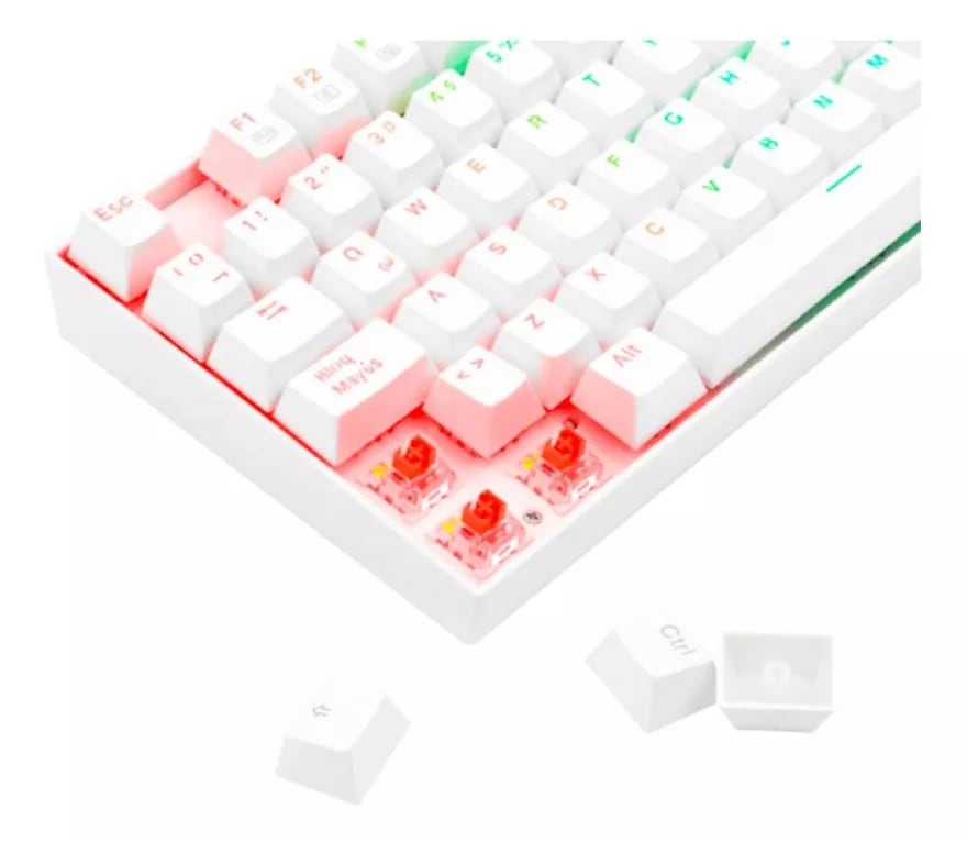 Teclado Gamer Kumara K552 Outemu Red Español con Luz RGB Redragon4