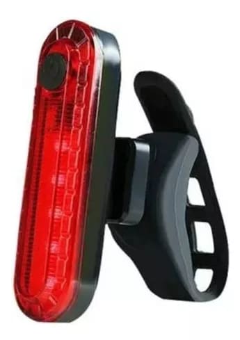 Luz Bicicleta Impermeable Llarge + LED Recargable Trasera3