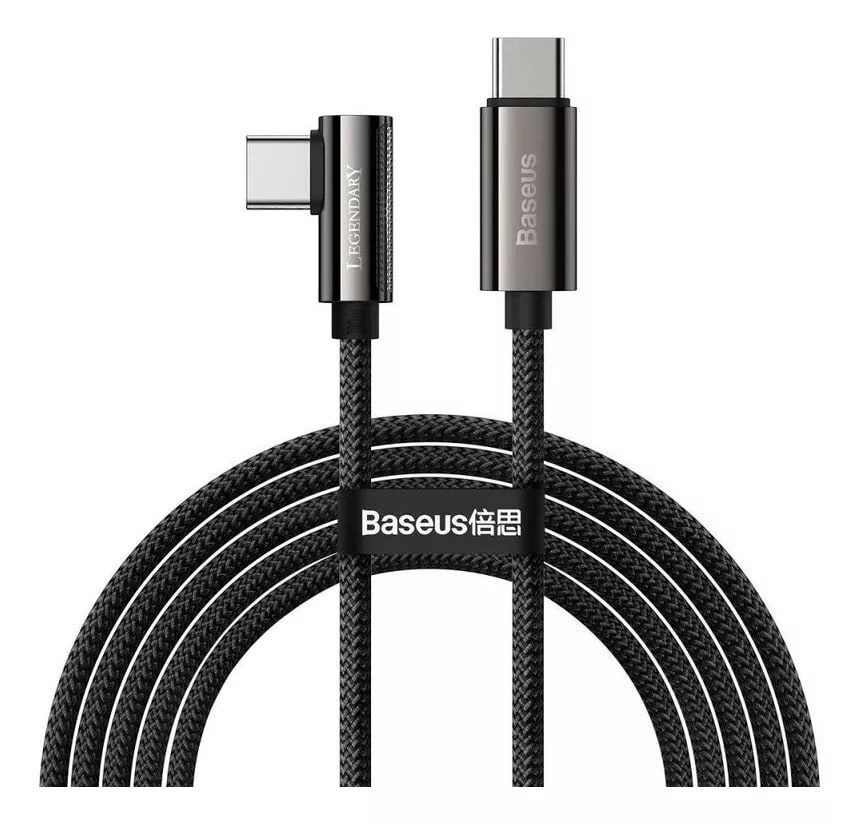 Cable USB-C a USB-C Legend Series Elbow Carga Rápida 100W Baseus1