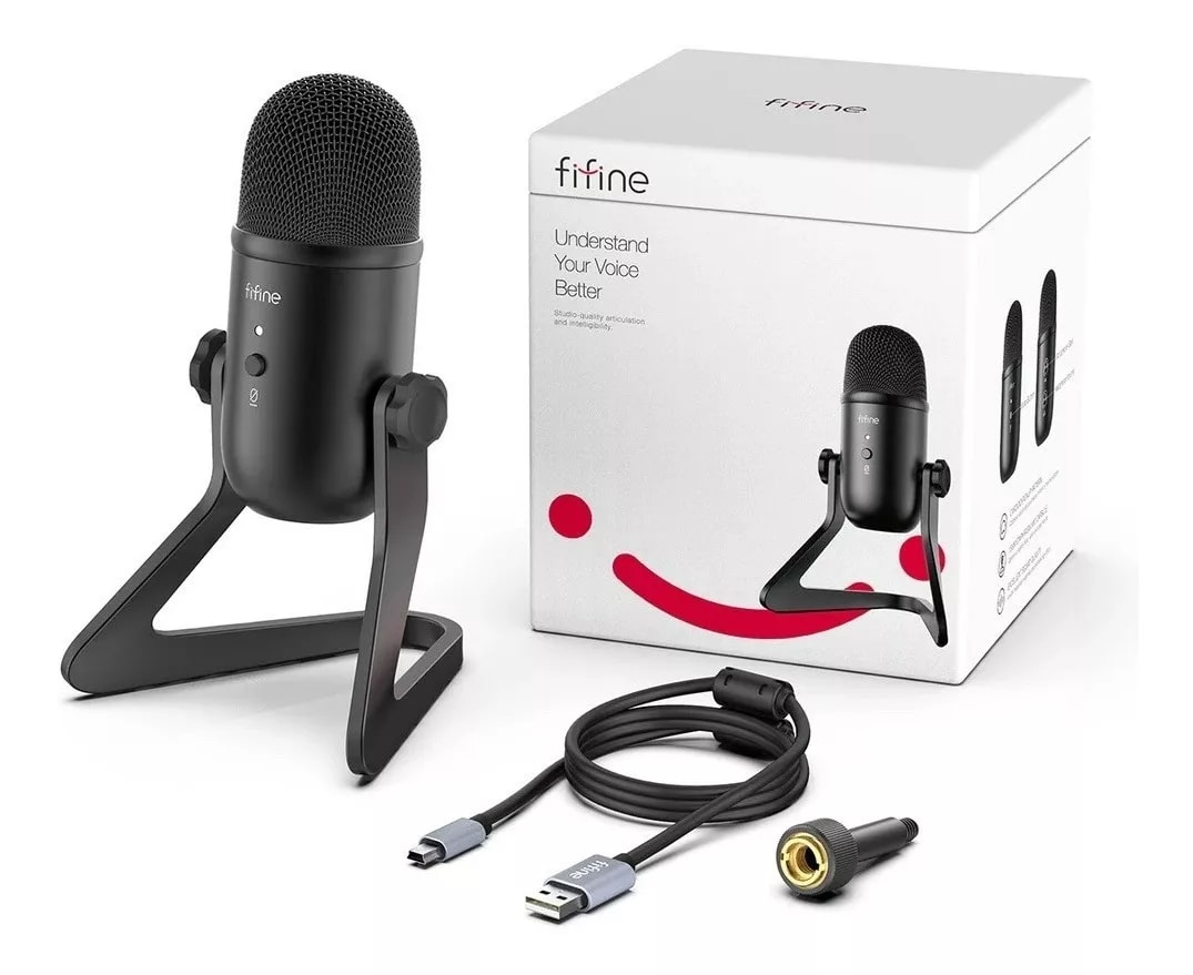 Micrófono Condensador USB K678 Fifine3