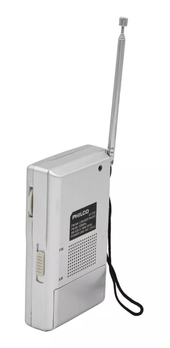 Radio Portátil ICF-20 FM/AM Philco3