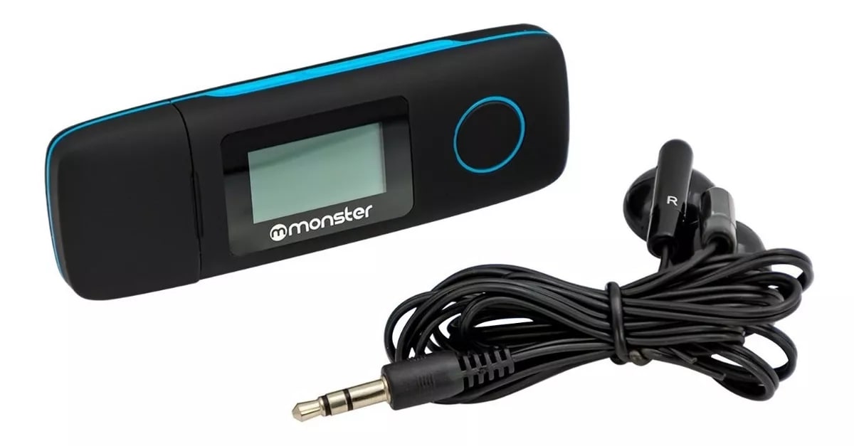 Reproductor MP3 16GB Monster Audio4