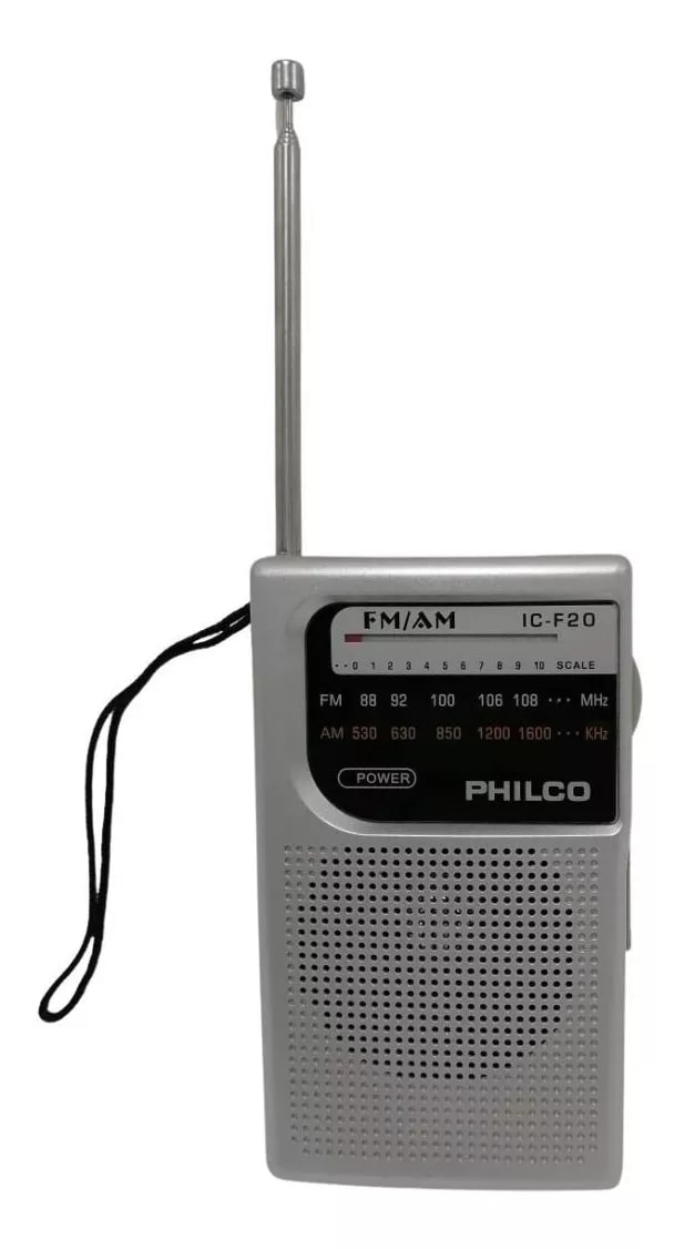 Radio Portátil ICF-20 FM/AM Philco2