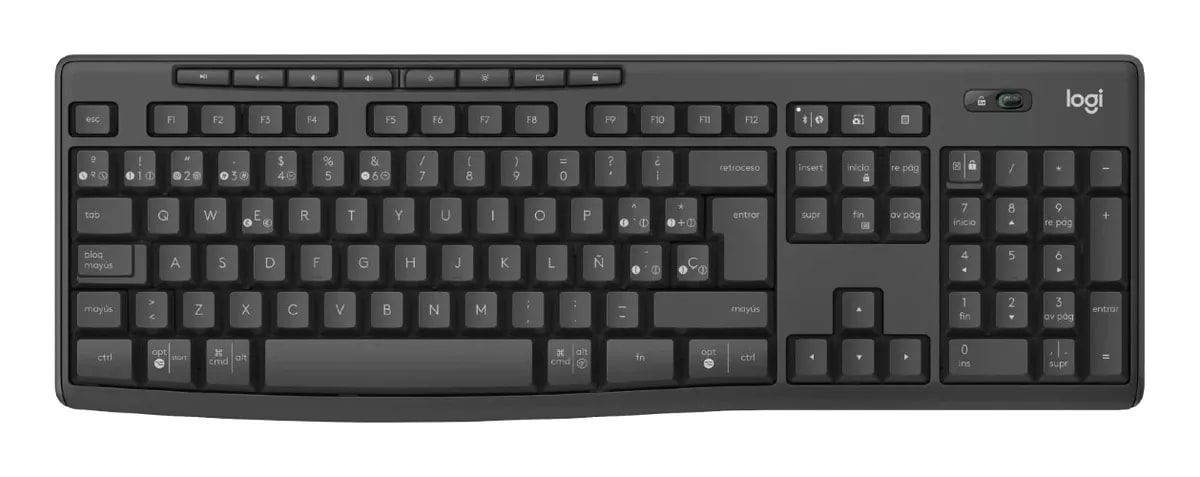 Kit Teclado y Mouse Inalámbrico MK370 Español Logitech2