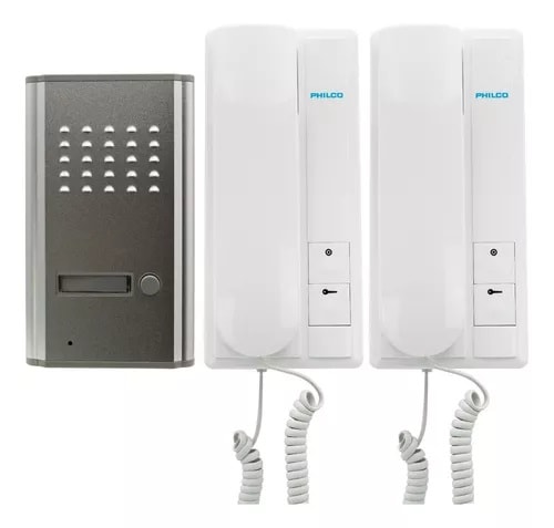 Portero Eléctrico Citófonos + Frente Metálico Philco2