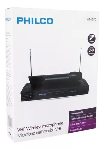 Micrófonos Inalámbricos WM570 Philco3