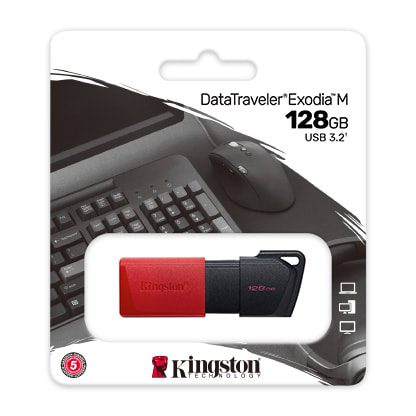 Pendrive DataTraveler Exodia M USB 3.2 128GB Kingston3