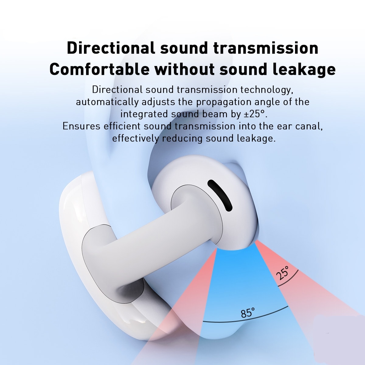 Audífonos Inalámbricos Ear Clip Air Conduction Hi82 Hileo6