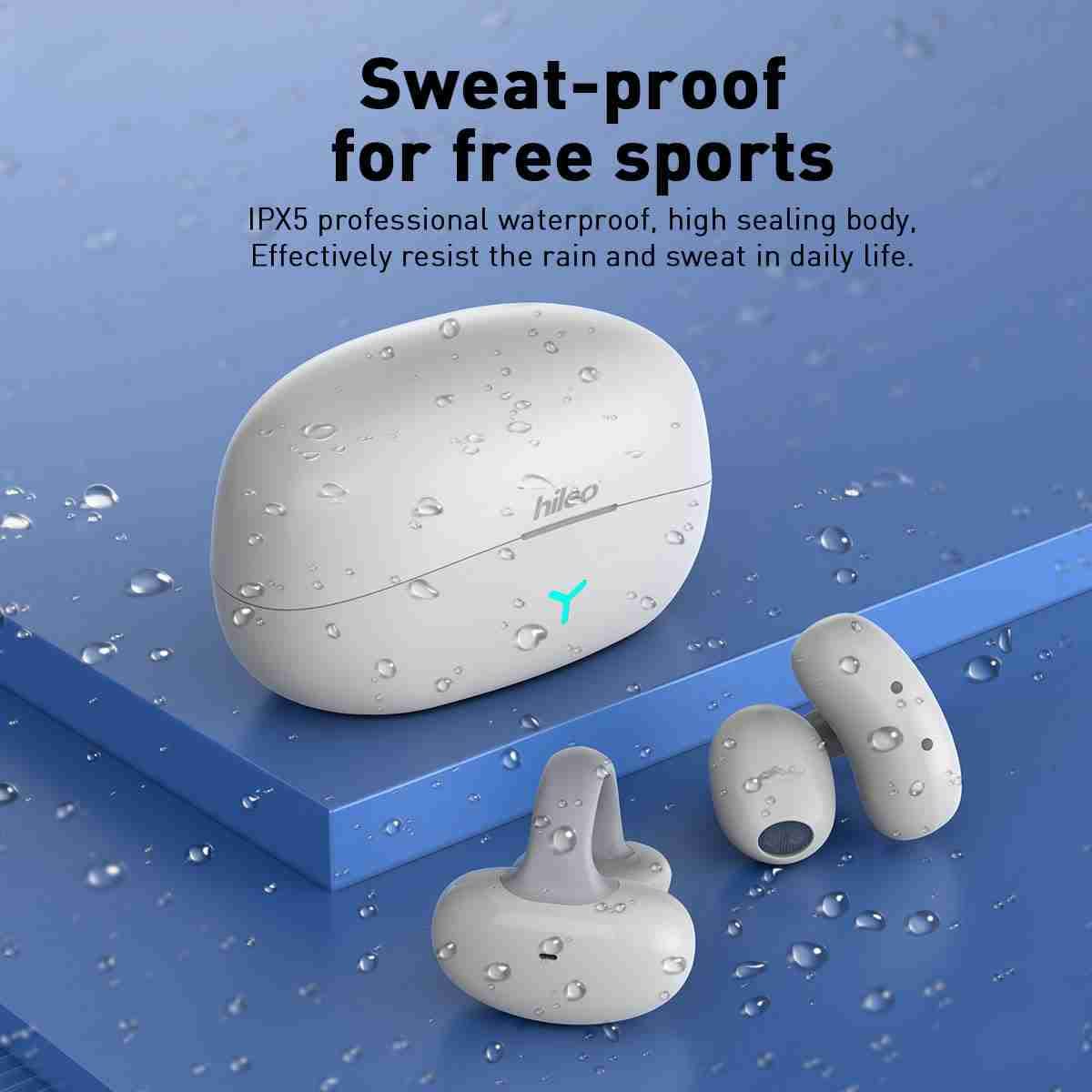 Audífonos Inalámbricos Ear Clip Air Conduction Hi82 Hileo9