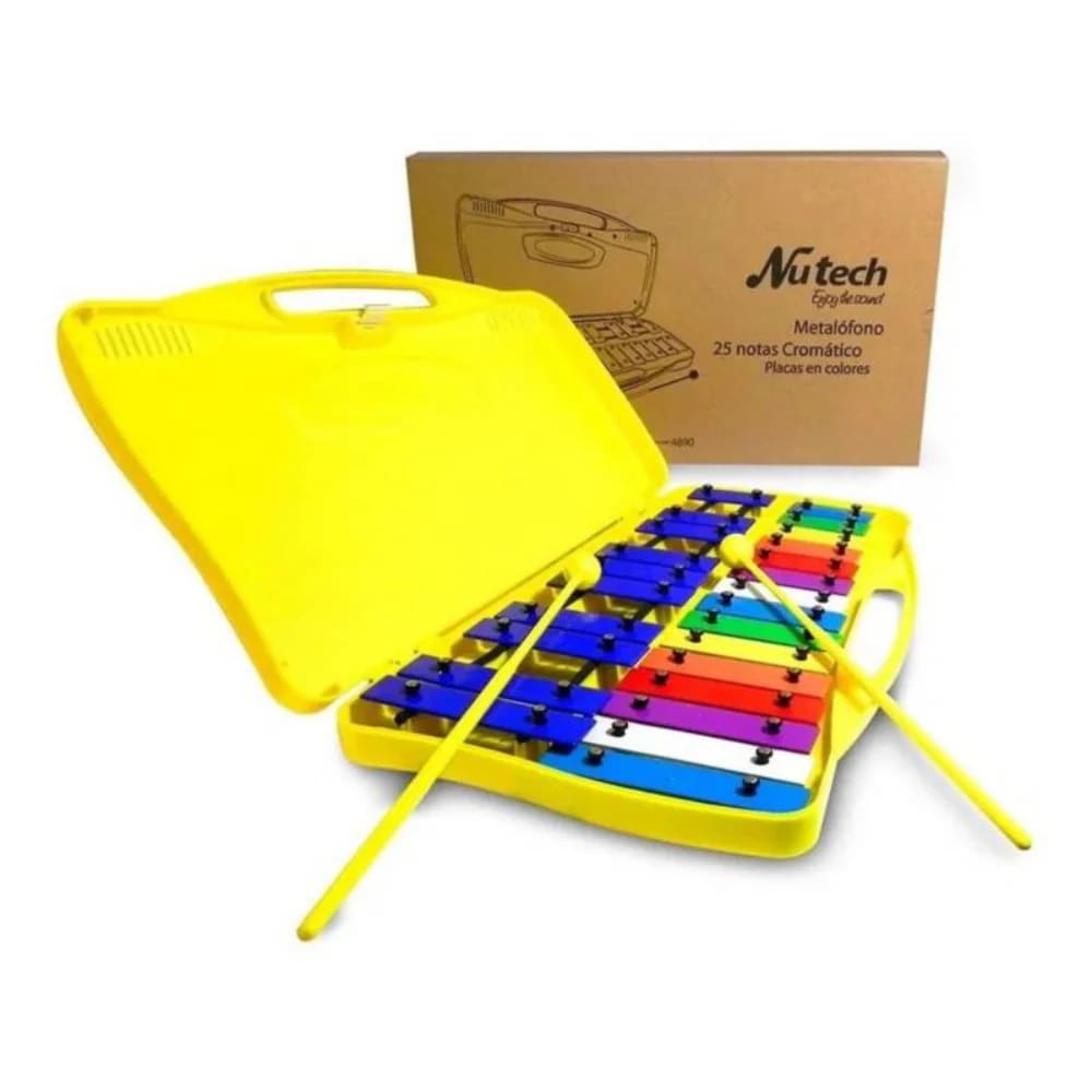 Metalófono 25 Notas Coloreadas Nutech1