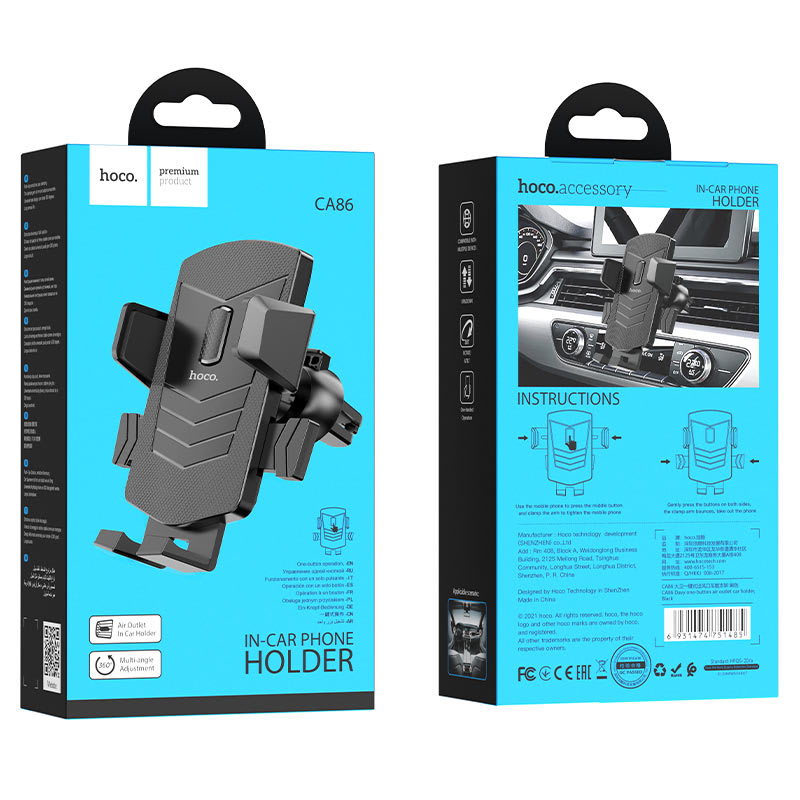 Soporte Celular para Auto CA86 Hoco6