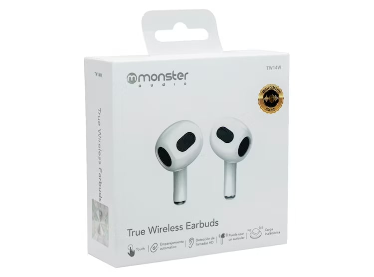 Audífonos True Wireless TW14W Monster7