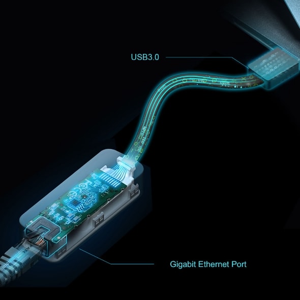 Adaptador de Red USB 3.0 a Gigabit Ethernet UE306 TP-Link6
