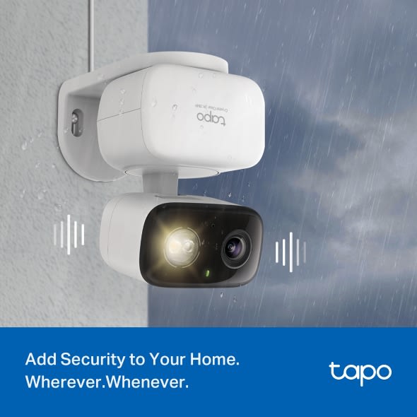 Cámara de Vigilancia C216 Wi-Fi de 360º con Detección IA y Resistencia IP65 TP-Link5