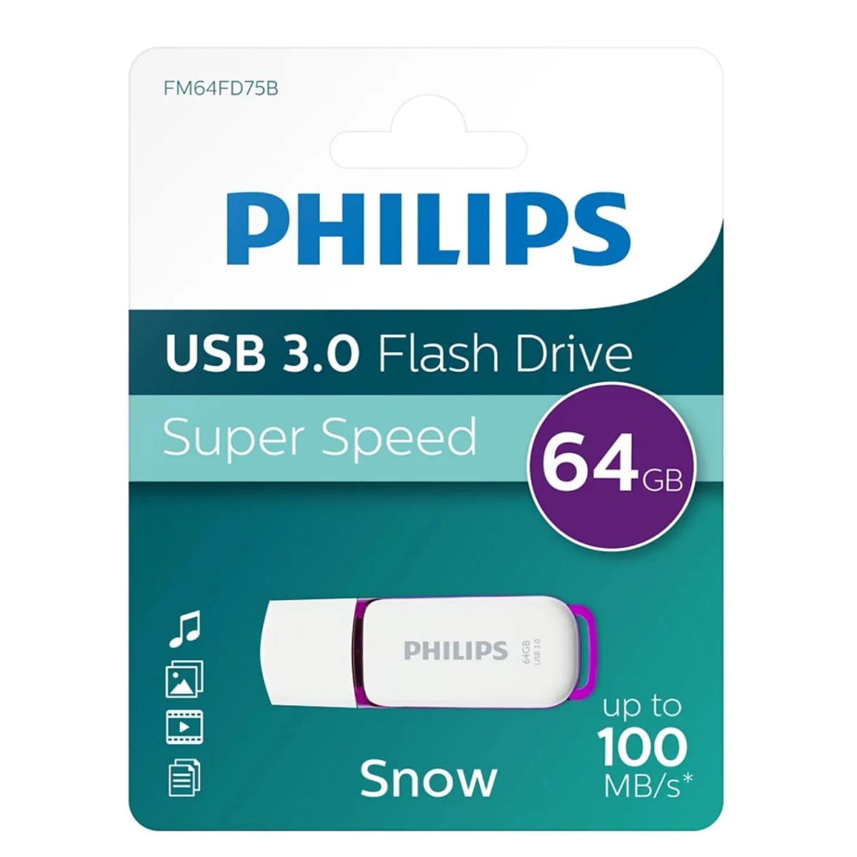 Pendrive Snow USB-A 3.0 Philips1